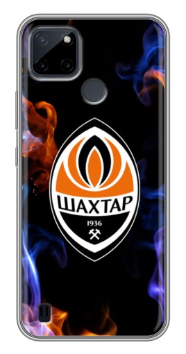 Чехол с принтом "Шахтер в огне" для Realme C25Y