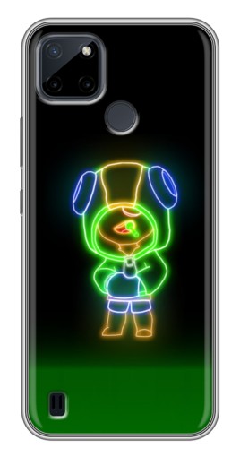 Силиконовый чехол с изображением "Яркий Леон" для Realme C25Y