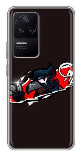 Чехол с принтом "Ассасин Ворон" для Xiaomi POCO F4 (5G)