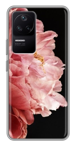 Чехол с картинкой "Большой пион " для Xiaomi POCO F4 (5G)
