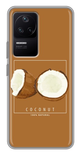 Чехол с картинкой "Coconut" для Xiaomi POCO F4 (5G)