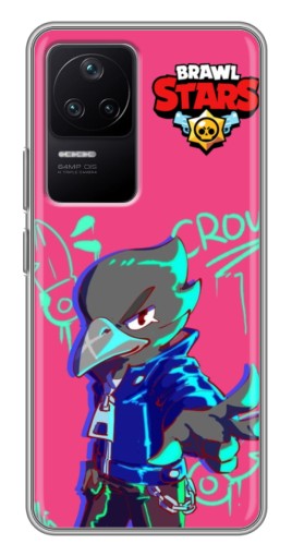 Чехол с принтом "Crow Asassin" для Xiaomi POCO F4 (5G)