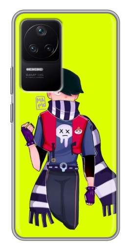 Чехол с принтом "edgard brawl stars" для Xiaomi POCO F4 (5G)