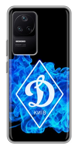 Чехол с картинкой "Эмблема Динамо Киев" для Xiaomi POCO F4 (5G)