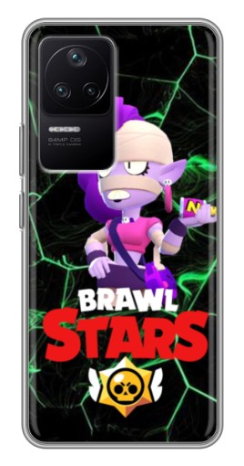 Чехол с картинкой "Emz Brawl Stars" для Xiaomi POCO F4 (5G)