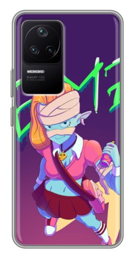 Чехол с картинкой "EMZ модная" для Xiaomi POCO F4 (5G)
