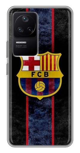 Чехол с печатью "FCB" для Xiaomi POCO F4 (5G)