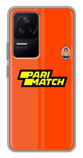 Чехол с принтом "Форма ФК Шахтер" для Xiaomi POCO F4 (5G)