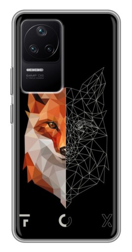 Чехол с картинкой "Fox" для Xiaomi POCO F4 (5G)