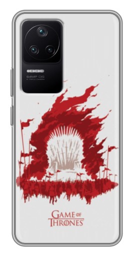 Силиконовый чехол с изображением "Game Of Thrones" для Xiaomi POCO F4 (5G)
