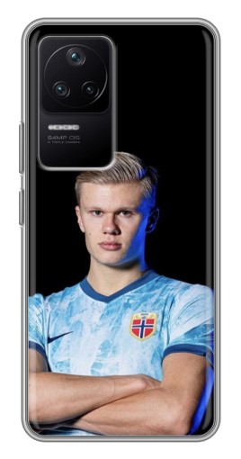 Силиконовый чехол с изображением "Холанд Норвежец" для Xiaomi POCO F4 (5G)