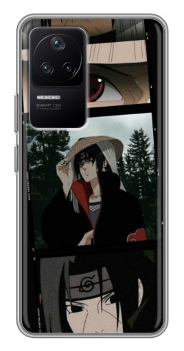 Силиконовый чехол с изображением "Итачи на фото" для Xiaomi POCO F4 (5G)