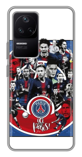 Чехол с печатью "Команда PSG" для Xiaomi POCO F4 (5G)