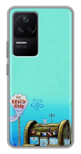 Чехол с принтом "Krusty Krab" для Xiaomi POCO F4 (5G)