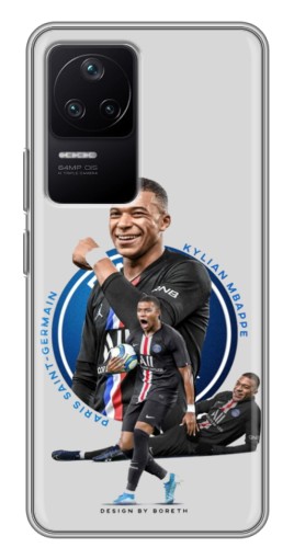 Чехол с принтом "Kylian Mbappe" для Xiaomi POCO F4 (5G)