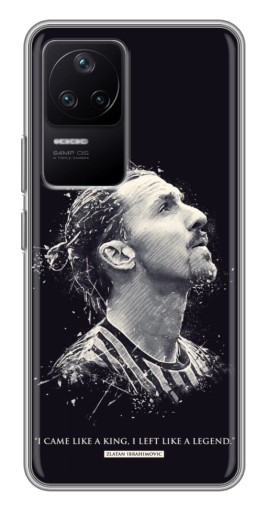 Чехол с принтом "Легенда Ибрагимович" для Xiaomi POCO F4 (5G)