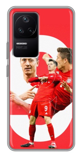 Чехол с картинкой "Левандовски" для Xiaomi POCO F4 (5G)