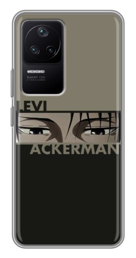 Чехол с картинкой "Levi Anime" для Xiaomi POCO F4 (5G)