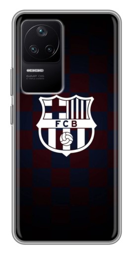 Чехол с картинкой "Лого FCB" для Xiaomi POCO F4 (5G)