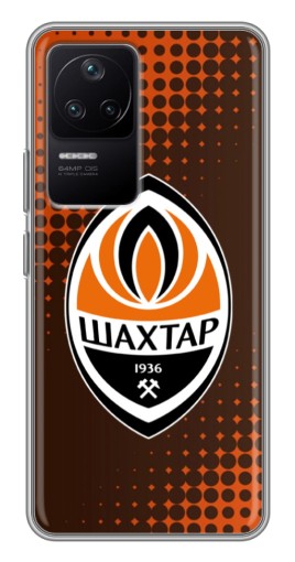 Силиконовый чехол с изображением "Логотип Шахтер Донецк" для Xiaomi POCO F4 (5G)
