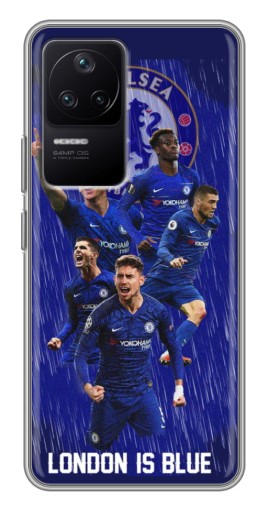 Силиконовый чехол с изображением "London is Blue" для Xiaomi POCO F4 (5G)