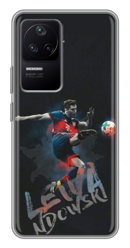 Силиконовый чехол с изображением "Лёва" для Xiaomi POCO F4 (5G)