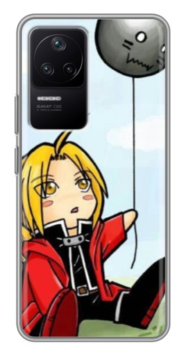 Чехол с картинкой "Маленький Эрлик" для Xiaomi POCO F4 (5G)