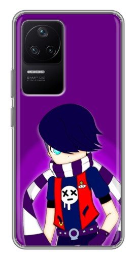 Чехол с картинкой "Милый Эдгард" для Xiaomi POCO F4 (5G)
