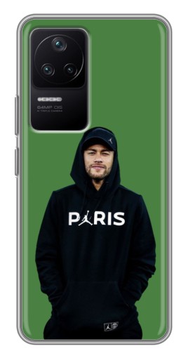 Чехол с картинкой "Неймар Paris" для Xiaomi POCO F4 (5G)