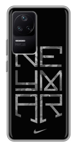 Чехол с принтом "Neymar nike" для Xiaomi POCO F4 (5G)