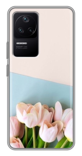 Чехол с печатью "Нежные тюльпаны" для Xiaomi POCO F4 (5G)