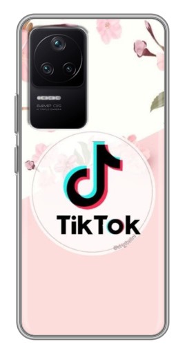 Чехол с принтом "Нежный принт" для Xiaomi POCO F4 (5G)