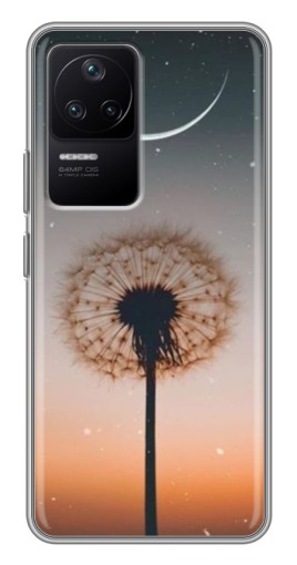 Чехол с картинкой "Ночной одуванчик" для Xiaomi POCO F4 (5G)