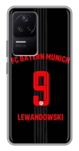 Чехол с картинкой "Номер Левандовски" для Xiaomi POCO F4 (5G)