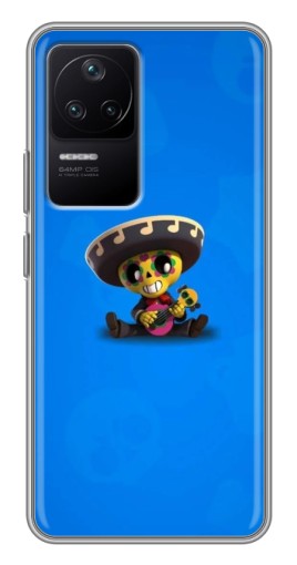 Чехол с картинкой "Poco с гитарой" для Xiaomi POCO F4 (5G)