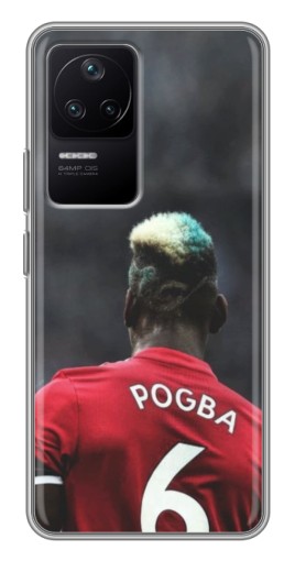 Силиконовый чехол с изображением "Pogba 6" для Xiaomi POCO F4 (5G)