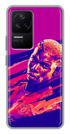 Силиконовый чехол с изображением "Погба МЮ" для Xiaomi POCO F4 (5G)