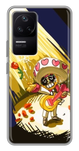 Чехол с принтом "Поко Бравл Старс" для Xiaomi POCO F4 (5G)