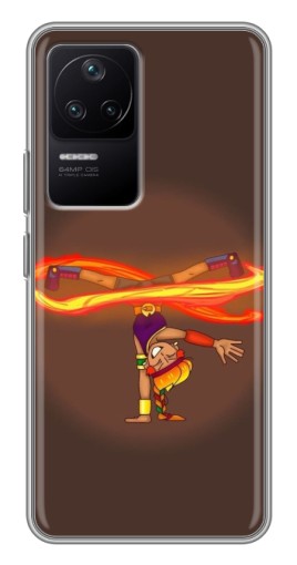 Чехол с принтом "Танцующая Амбер" для Xiaomi POCO F4 (5G)