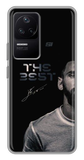 Чехол с принтом "The Best Messi" для Xiaomi POCO F4 (5G)