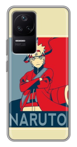 Чехол с принтом "Удзумаки Naruto" для Xiaomi POCO F4 (5G)