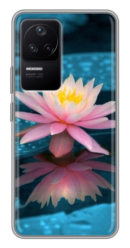 Чехол с картинкой "Водяная лилия" для Xiaomi POCO F4 (5G)