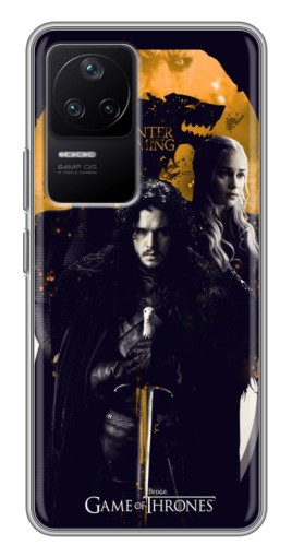 Чехол с принтом "Winter Coming" для Xiaomi POCO F4 (5G)