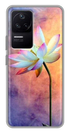 Чехол с картинкой "Яркая лилия " для Xiaomi POCO F4 (5G)