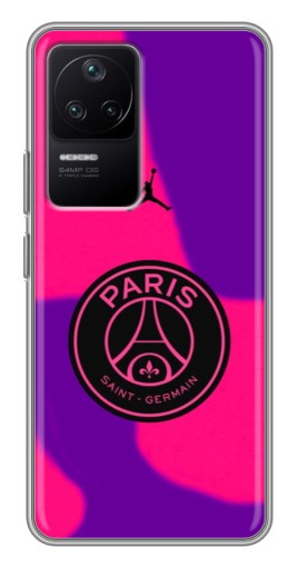 Чехол с печатью "Яркий лого PSG" для Xiaomi POCO F4 (5G)
