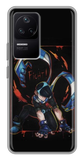 Чехол с печатью "Едгар атакует" для Xiaomi POCO F4 (5G)