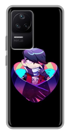 Чехол с печатью "Задумчивый Эд" для Xiaomi POCO F4 (5G)
