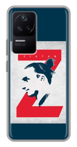 Силиконовый чехол с изображением "Zlatan" для Xiaomi POCO F4 (5G)