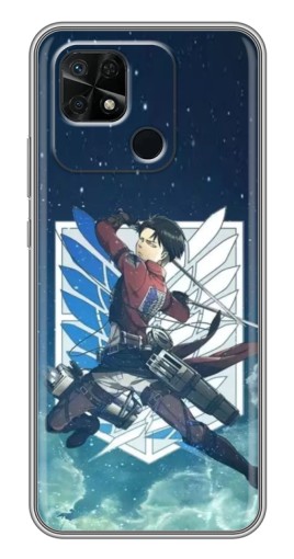 Чехол с принтом "Аккерман Леви" для Xiaomi Redmi 10C