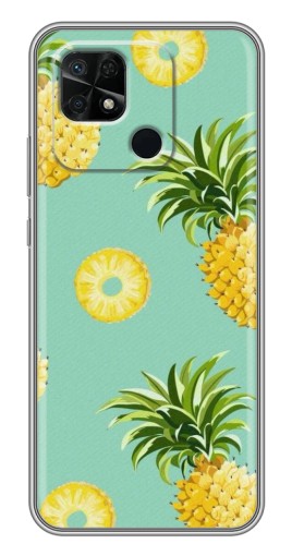 Силиконовый чехол с изображением "Ананасик" для Xiaomi Redmi 10C